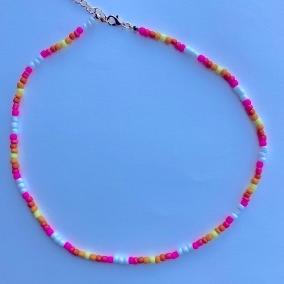 Handmade Beaded Necklace  | D11 - Picture 2 of 4
